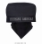 Bandana nera da chef