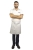 Grembiule bianco da cameriere lunghezza 50 cm