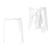 Grembiule da cucina bianco lunghezza 60cm