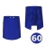 Grembiule da barista blu ciano 60cm