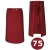 Grembiule da cucina bordeaux lungo 75 cm per camerieri.