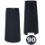 Grembiule da cucina blu navy di lunghezza 90 cm