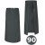 Grembiule da cameriere lungo 90 cm