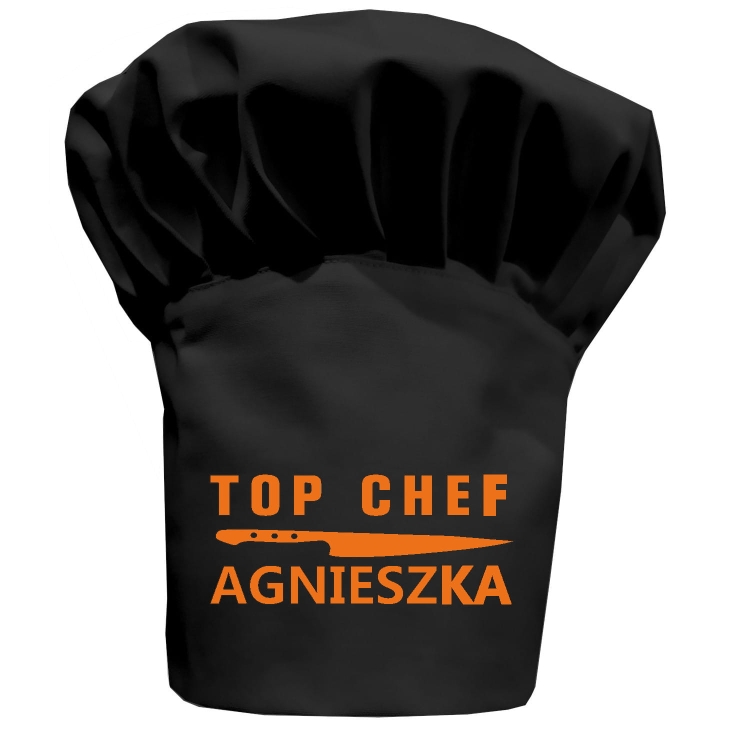 Cappello da cuoco TOP CHEF con il tuo nome