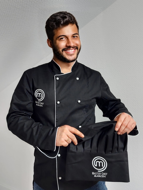 Cappello da cuoco con nome TOP CHEF