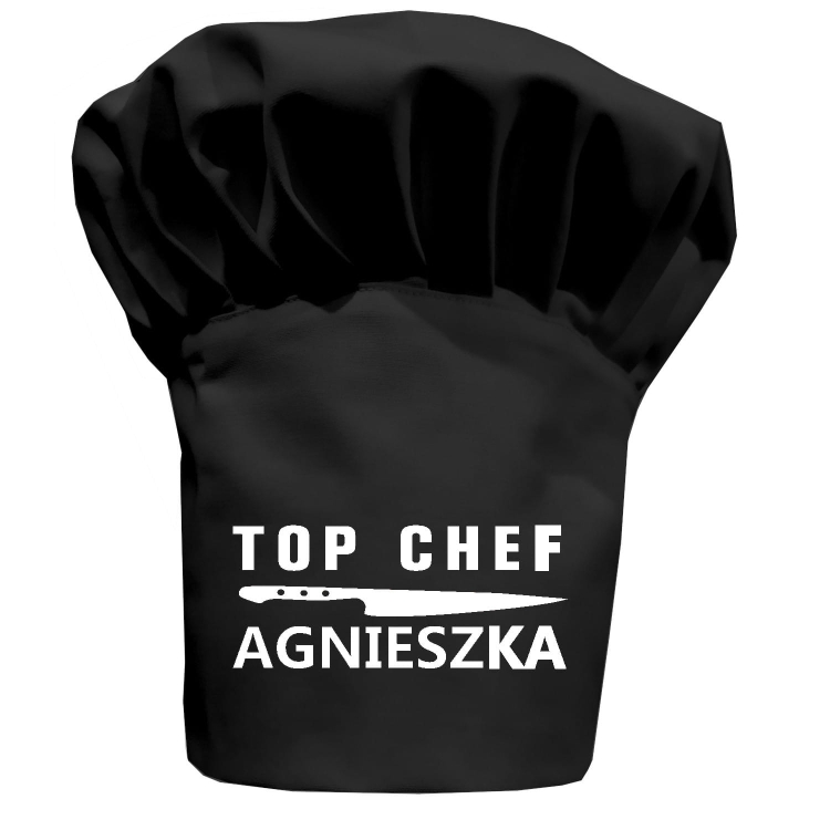 Cappello da cuoco TOP CHEF con nome