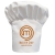 Il tuo testo sul cappello da cuoco Master Chef
