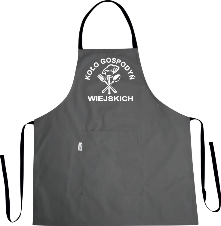 Grembiule da cucina con stampa del Circolo delle Donne Rurali, realizzato con cura.