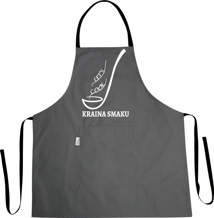 Grembiule da cucina con stampa "Let's cook"