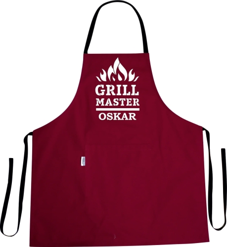 Фартух кухаря Grill Master з принтом