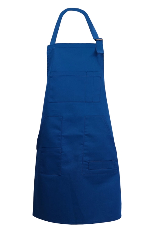 Grembiule protettivo blu da lavoro