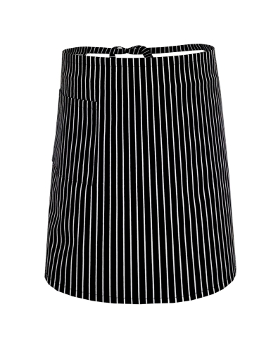 Grembiule da cucina nero lungo 50 cm