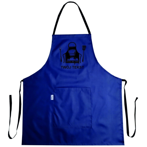 Grembiule impermeabile con grafica 'Menu Grill'