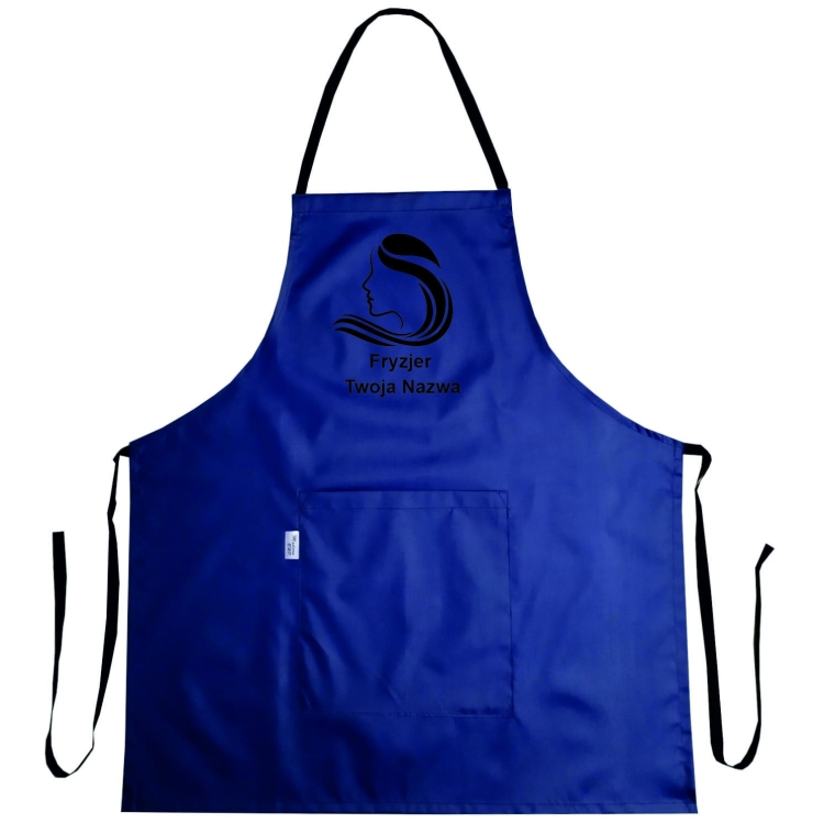 Grembiule impermeabile 'Barbiere d'Oro' con grafica