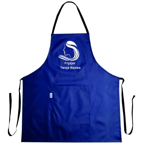 Grembiule 'Barbiere d'Oro' impermeabile con grafica