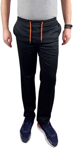 Pantaloni medici neri da uomo SLIM