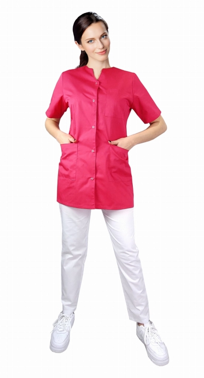 Completo MEDICAL BEAUTY: giacca medica e pantaloni a sigaretta.