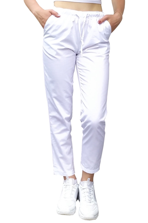 Felpa e pantaloni sigaretta in abbinamento MEDICAL BEAUTY