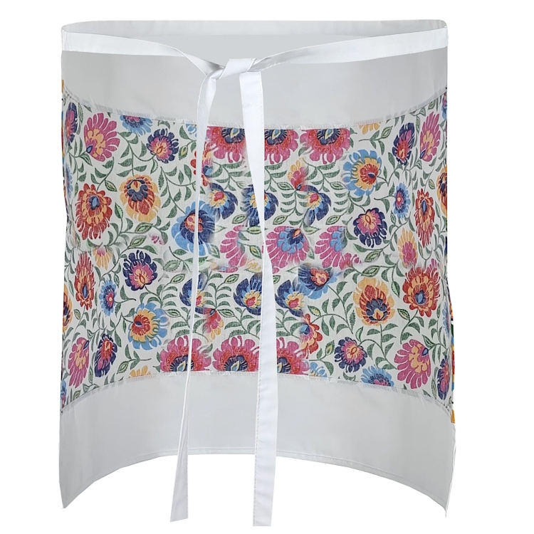 Grembiule da cameriere folkloristico W9 con motivi.