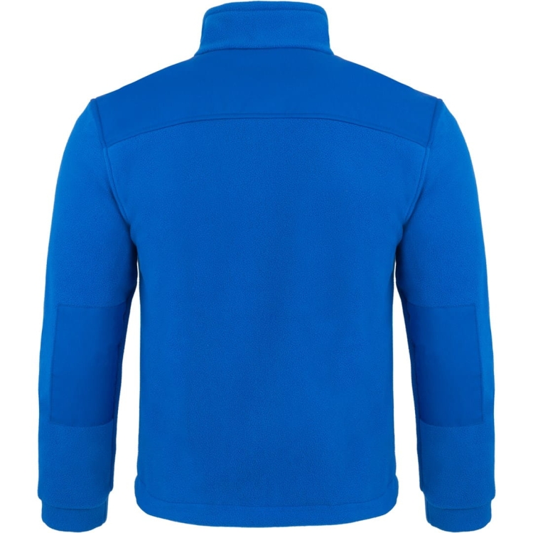 Felpa in pile di alta qualità blu cobalto.
