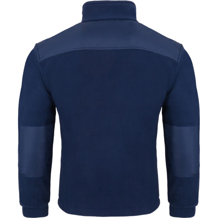 Felpa in pile di colore blu navy