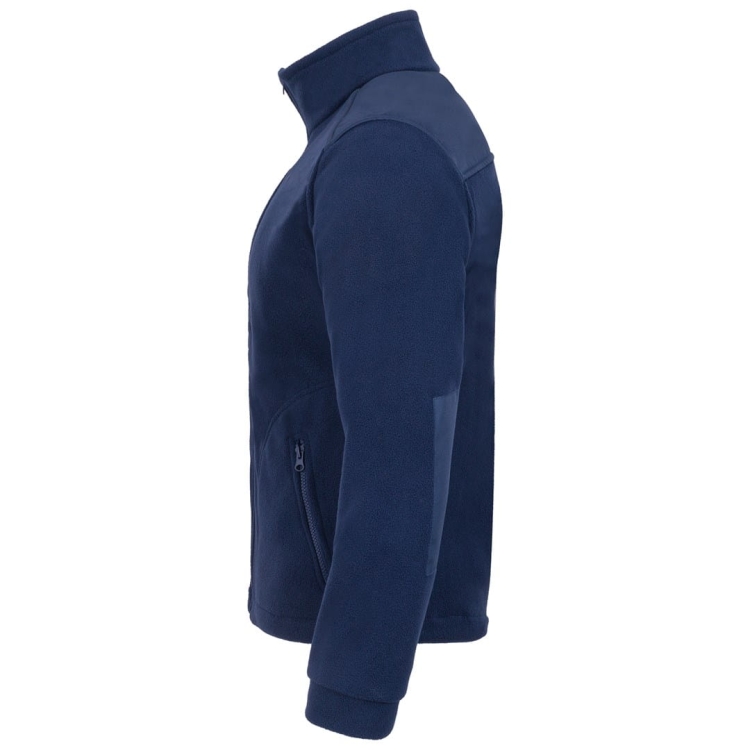 Felpa blu navy in pile