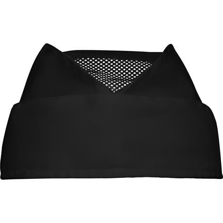 Cappello premium nero con rete furaierka