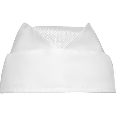 Cappello a rete furażerka bianco premium