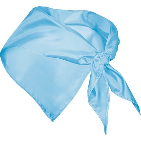 Foulard triangolare blu