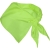 Foulard triangolare lime in stile alla moda