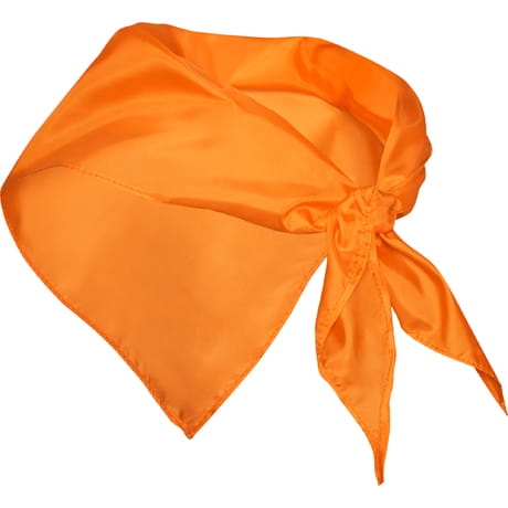 Foulard triangolare arancione