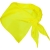 foulard giallo triangolare