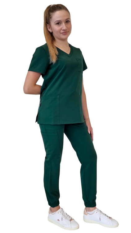 Zielona butelka komplet medyczny damski