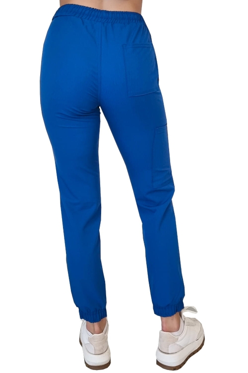 Kolor chabrowy joggery medyczne Casual Premium