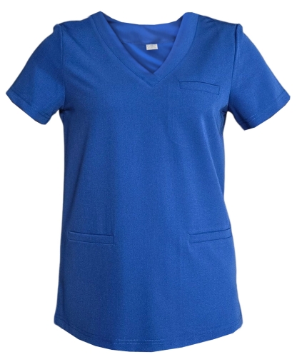 BASIC PREMIUM chabrowa bluza medyczna damska