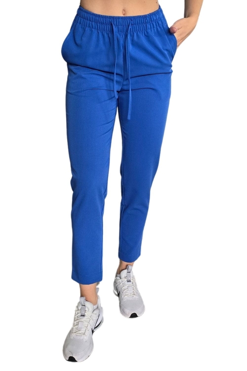 Spodnie medyczne damskie chabrowe BASIC PREMIUM