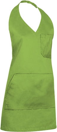 Fartuszek barmański kolor limonka BISTRO