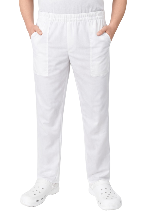 Spodnie piekarskie unisex z długą nogawką