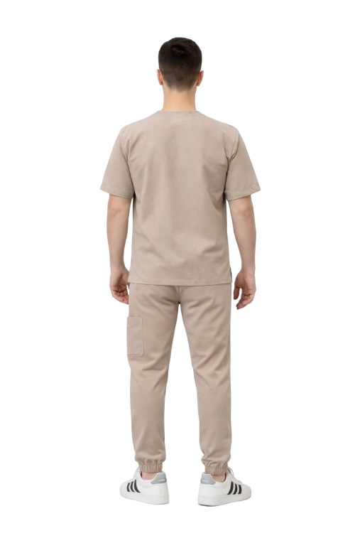 Męski komplet Cherokee Stretch w odcieniu beżowym.png