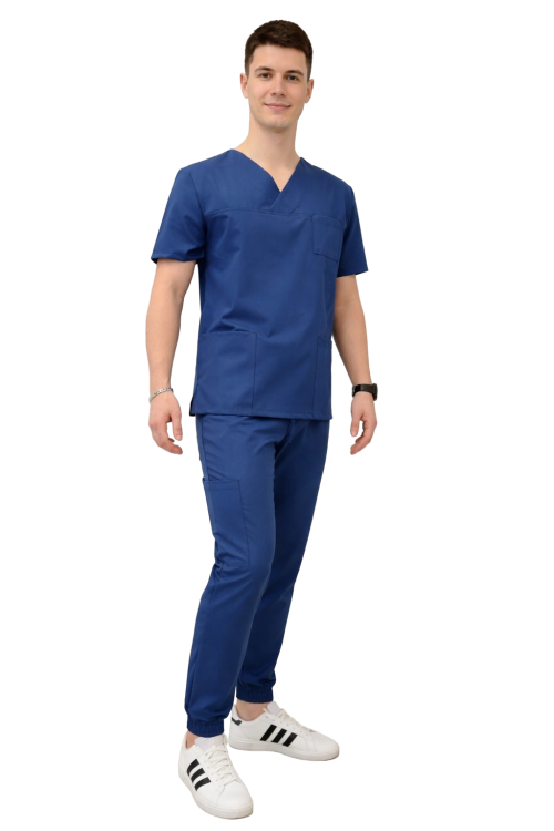 Komplet męski medyczny Cherokee Stretch w kolorze granatowym