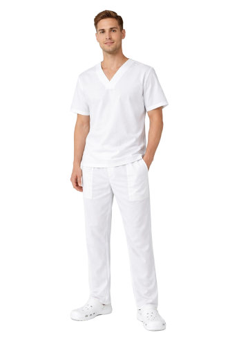 Zestaw piekarza unisex, bluza i spodnie długie