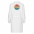 Fartuch laboratoryjny biały damski zapinany na guziki z twoim własnym nadrukiem kreator online tył.jpg