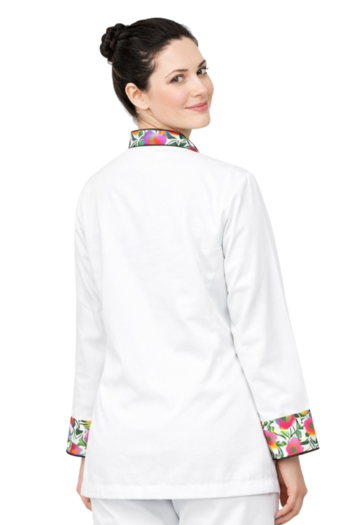 MASTER CHEF bluza szefa kuchni biała z długim rękawem