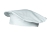 Cappello da cuoco bianco a bassa calotta.