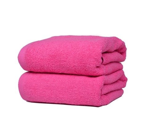 Ręcznik frotte 500 g/m² fuksja