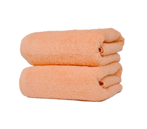 Ręcznik frotte 500 g/m² morelowy