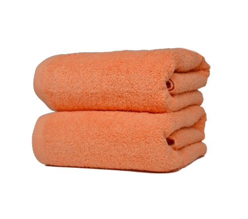 Ręcznik frotte 500 g/m² pomarańczowy