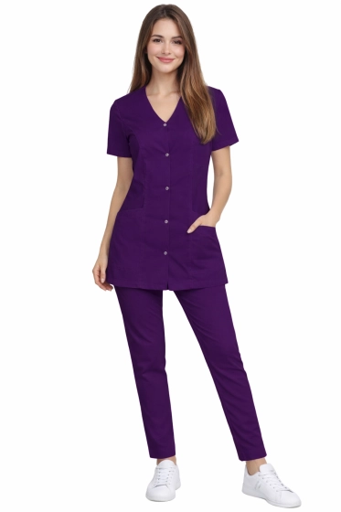 Set medico / cosmetico femminile CASUAL PREMIUM viola
