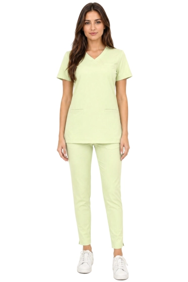 Set medico da donna BASIC PREMIUM - colore pistacchio