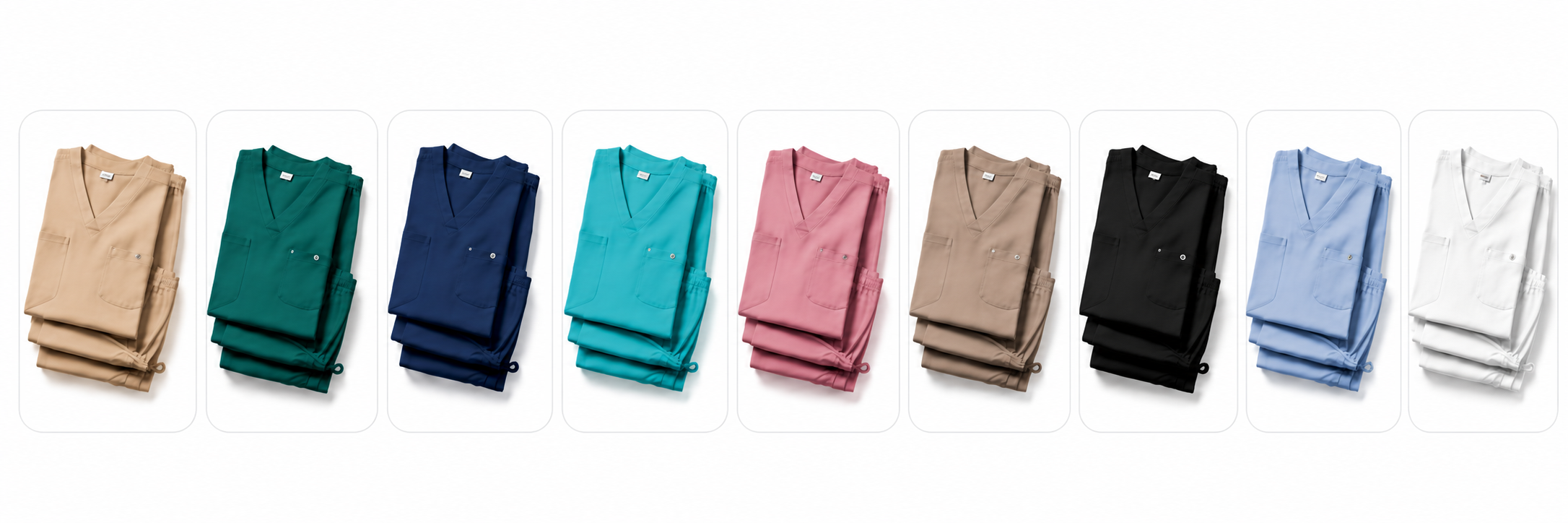 Completi medicali da donna in nove colori